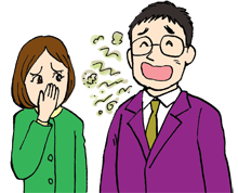 芸能人でも口臭ってする?