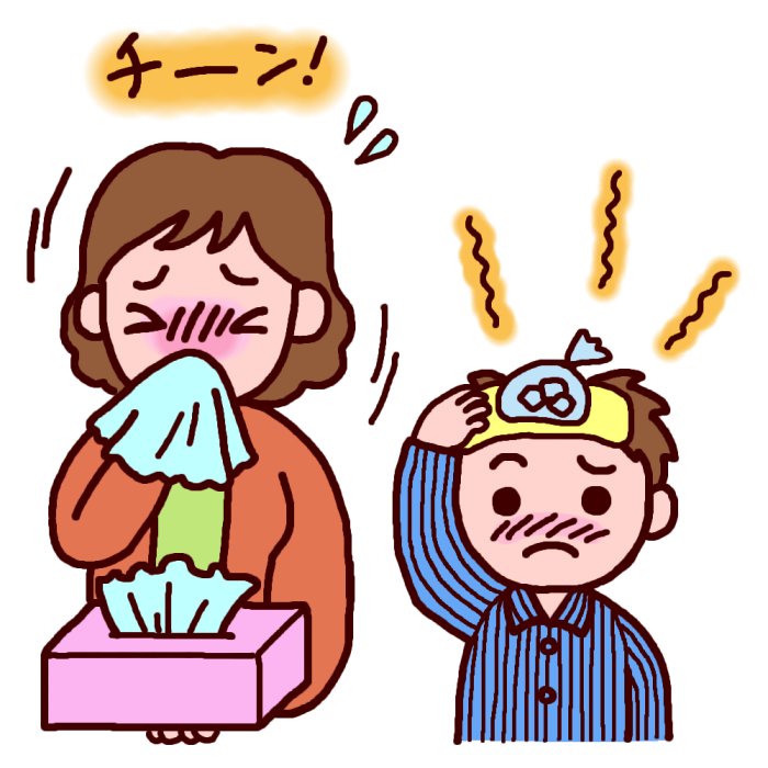 子供が風邪の時の病院に行く目安は?小児科、耳鼻科?どれくらいで治る?